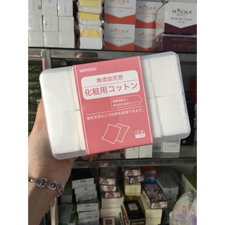  HỘP BÔNG TẨY TRANG MINISO NHẬT 1000 MIẾNG