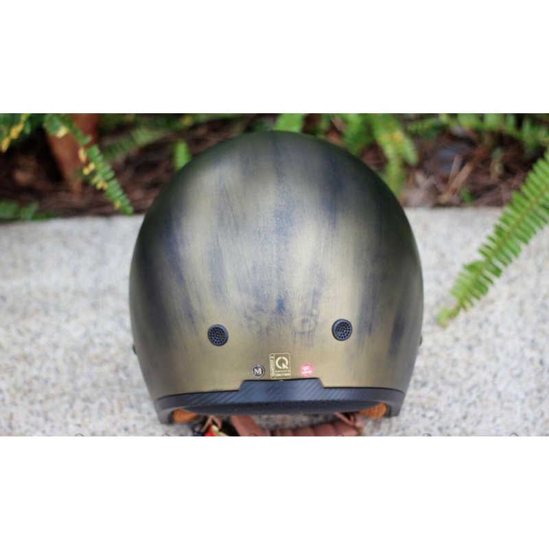 Nón bảo hiểm 3/4 kính âm M139 màu đồng xước - Mũ bảo hiểm Royal M139 BH 12 tháng