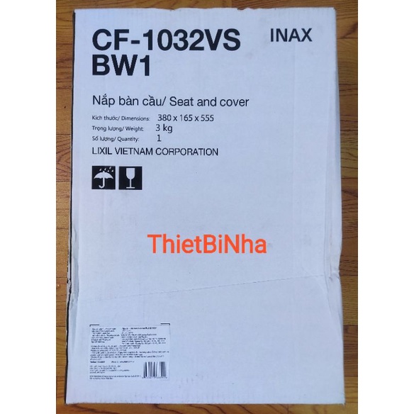 Nắp êm INAX CF-1032VS cho bồn cầu AC-2700VN , AC-1032VN, AC-1008VN, AC-1017VRN