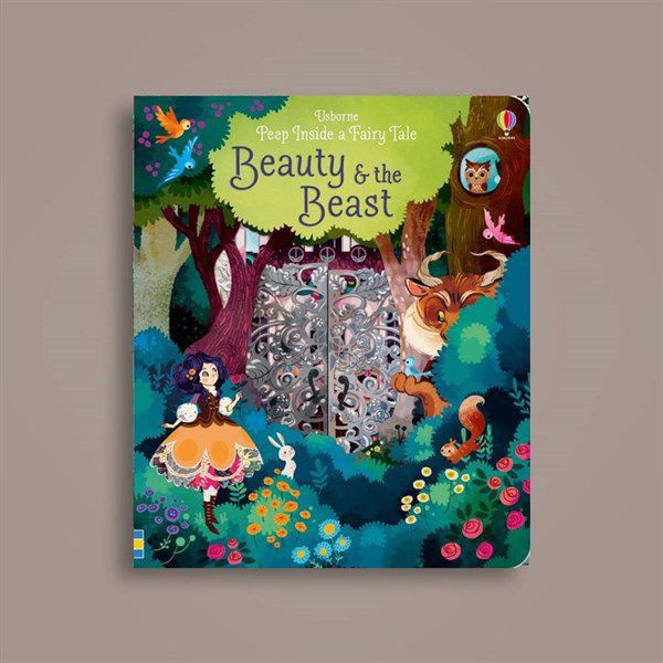 Sách - Anh: Peep Inside A Fairy Tale: Beauty &amp; The Beast