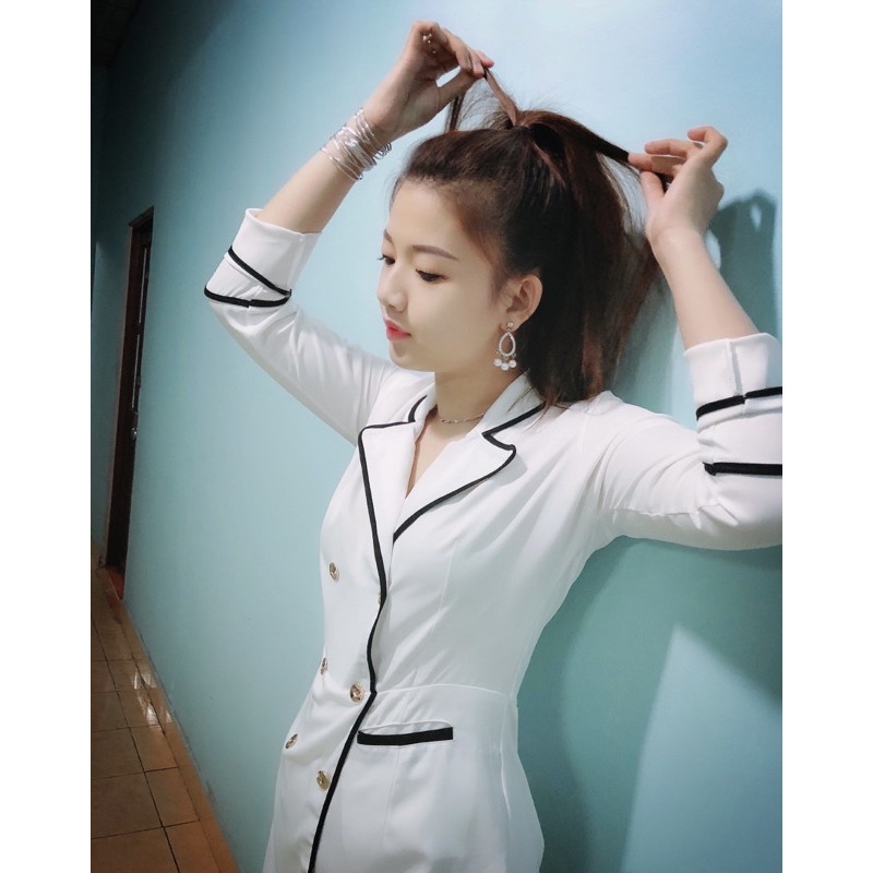 Thanh lý Jum trắng cổ vest