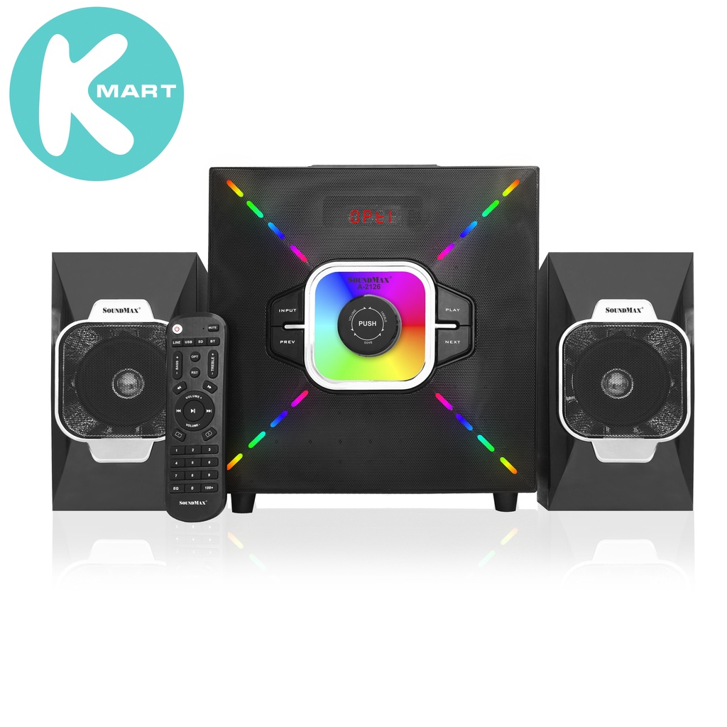 Loa Vi Tính SoundMax A2126 2.1 54W  - Hàng Chính Hãng.