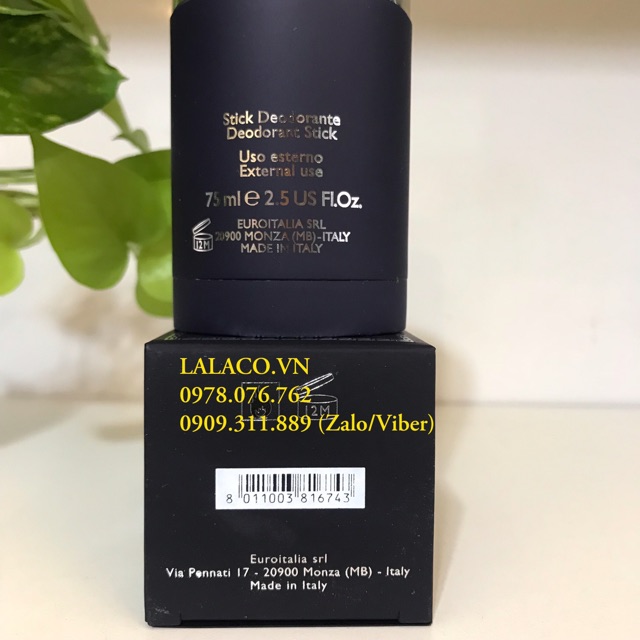 Lăn khử mùi nước hoa Versace Pour Homme 75ml