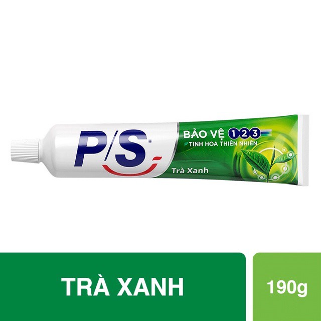 Kem đánh răng P/S Bảo Vệ 123 Trà Xanh 190g