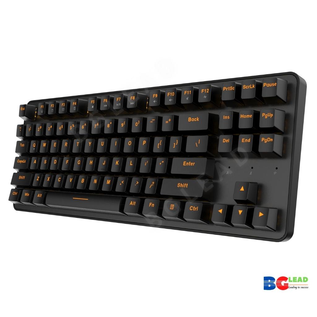 Bàn phím cơ không dây DAREU EK807G wireless 2.4GHz switch Blue/ Brown/ Red D switch | màu đen / trắng