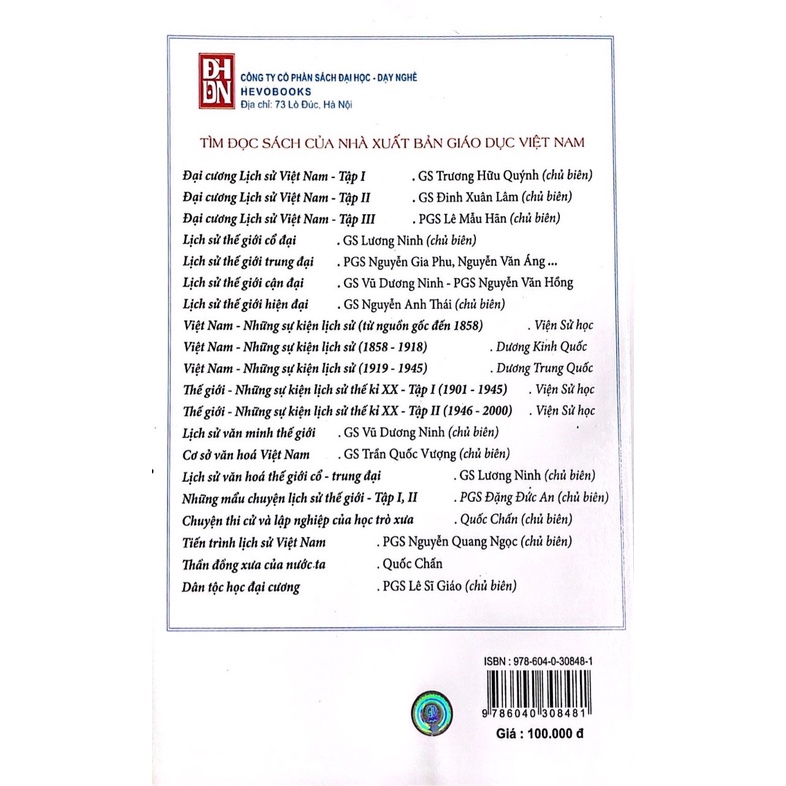 Sách - Đại Cương Lịch sử Việt Nam Tập 3 ( Tái bản lần 19 năm 2022)