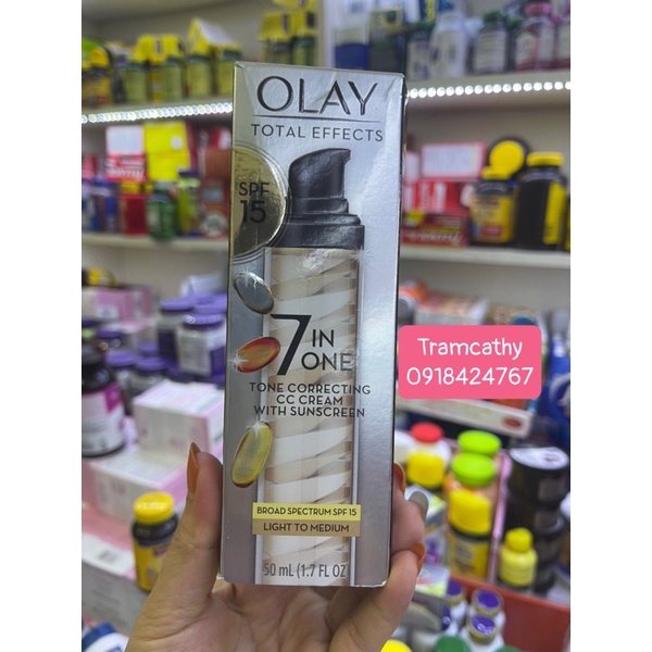 Olay 7 in one vừa dưỡng da vừa là kem nền che khuyết điểm có chống nắng Olay 7 in one