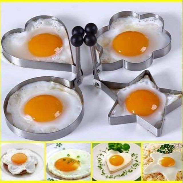 Combo 4 khuôn chiên trứng