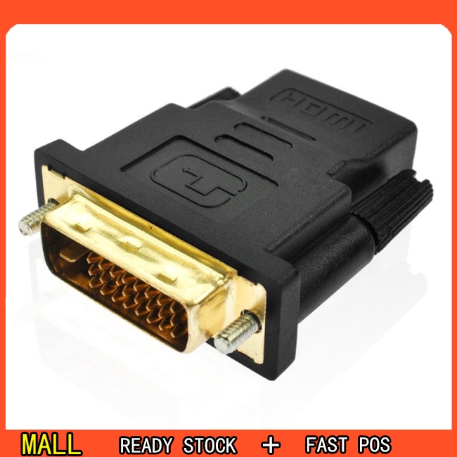 Đầu chuyển đổi từ cổng HDMI cái sang DVI đực