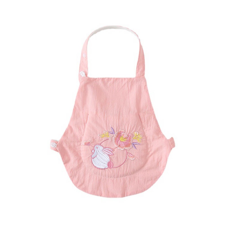 Đai Quấn Bụng Chất Cotton Dày Dặn Thêu Họa Tiết Xinh Xắn Cho Bé Sơ Sinh