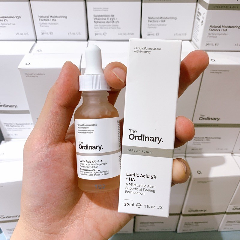 Tinh chất tẩy tế bào chết The Ordinary Lactic Acid 5% + HA (30mL) | BigBuy360 - bigbuy360.vn