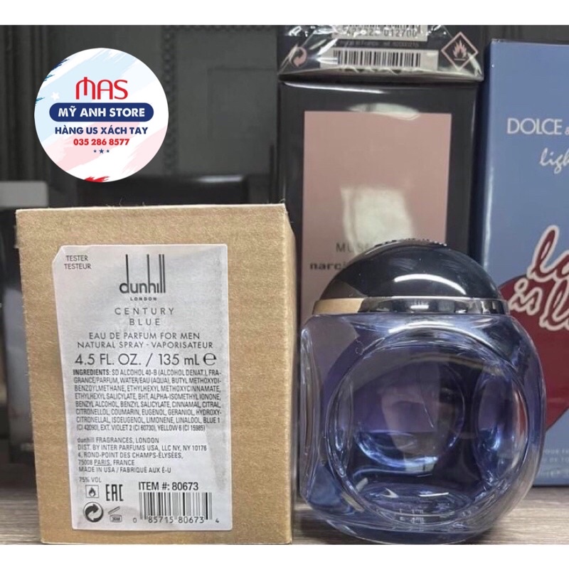 Nước hoa Dunhill London Century Blue EDP 135ml (Xanh)