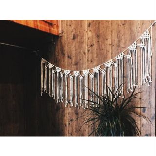 Dây Trang trí Dây macramé trang trí backdrop trang trí banner macrame handmade