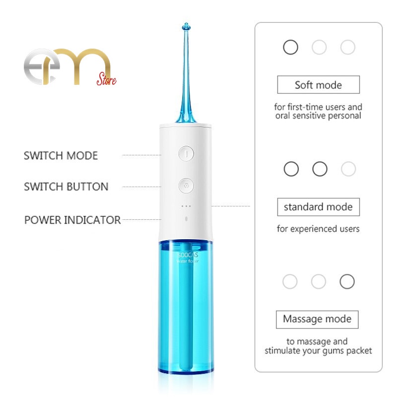 Máy tăm nước Xiaomi Soocas W3 Pro