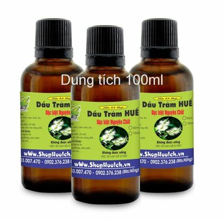 Dầu Tràm Huế 100ml nguyên chất loại 1 tắm thoa cho bé sơ sinh