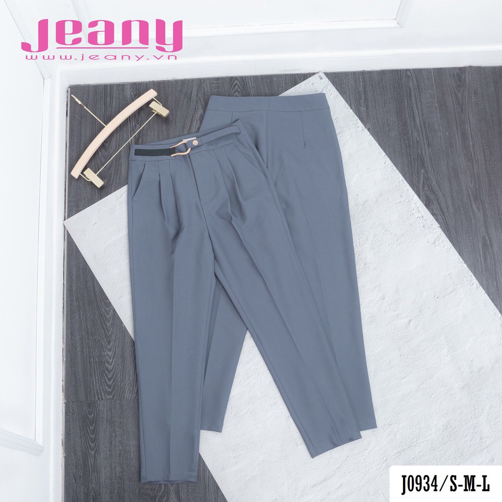 Quần Tây Nữ Công Sở Màu Xanh Đơn Giản, Sang Trọng, Thời Trang J0934 - Jeany