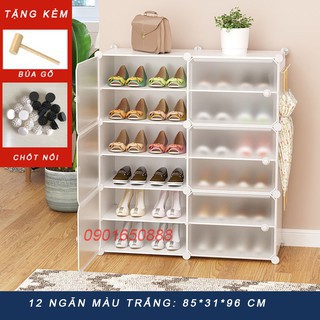 [SIÊU HOT-FREESHIP]  Tủ giày nhựa, kệ đựng giày siêu bền, chống nước, cửa trong suốt để được nhiều loại giày dép