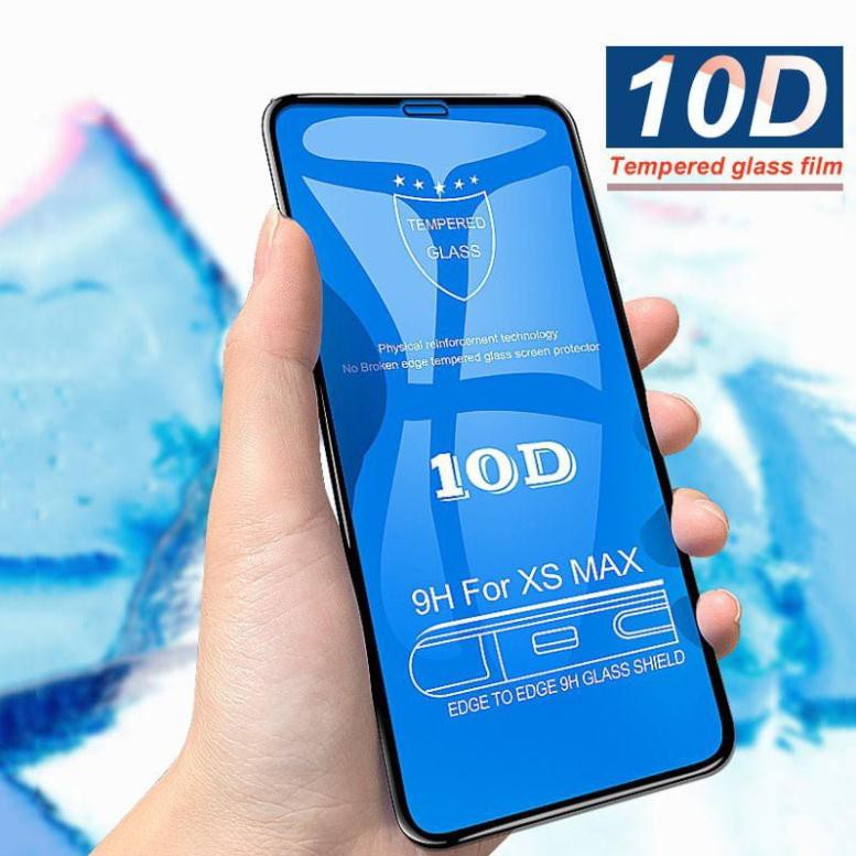 Cường lực full màn hình iphone 9D , 10D độ cứng 9H tặng kèm giấy lau