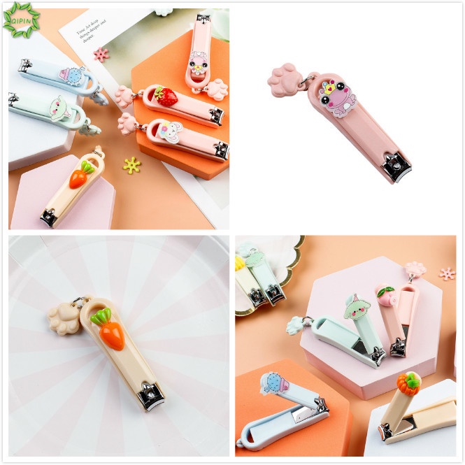 [Hàng mới về] Đồ bấm móng tay 7cm bằng thép không gỉ thiết kế đáng yêu