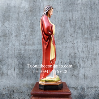 Tượng Chúa Trái Tim 80cm composite