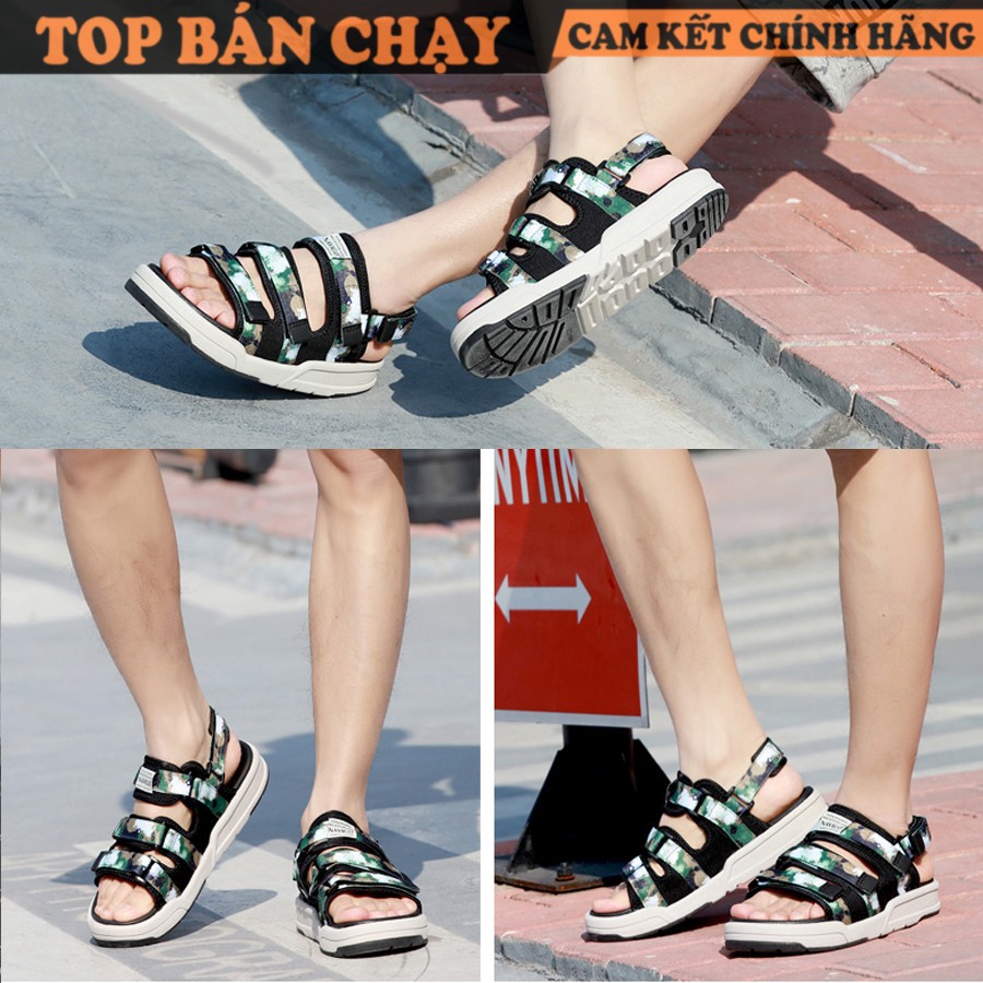 Giày Sandal Vento 3 Quai NV1001XL Green Camo - Vento HCM