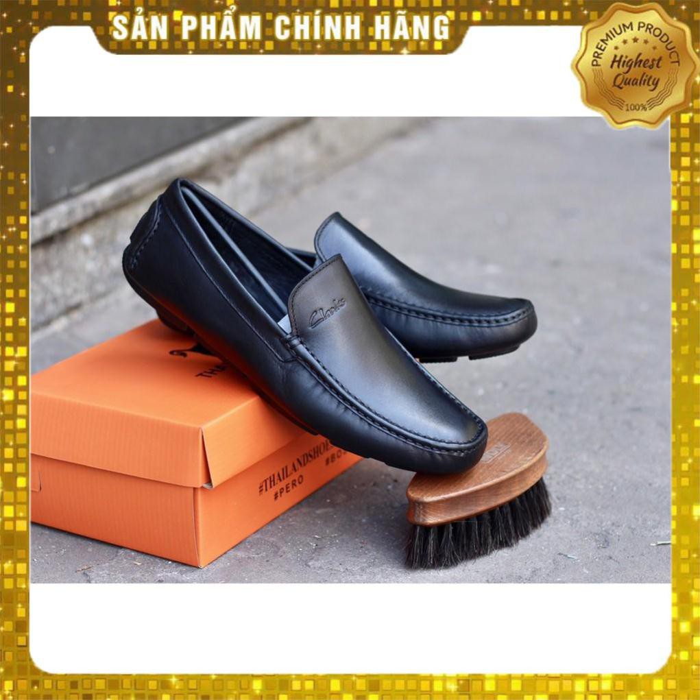 [Hàng Siêu Phẩm-Chính Hãng] Giày Da Clarks  Nhập Khẩu Thái Lan - Da Bò Thật 100% - Bảo Hành 24 Tháng - CL01