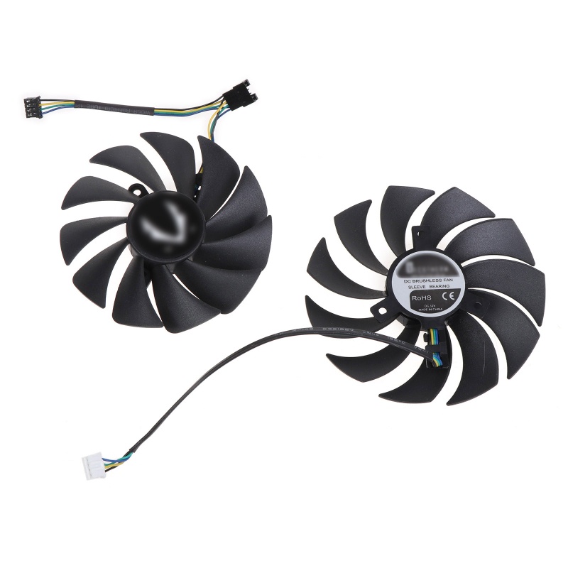 Bộ 2 Quạt Làm Mát ZT-A30700E-10P GPU VGA Cho ZOTAC GAMING GeForce RTX 3070 Twin Edge,Replace CF1010U12S + CF9015H1