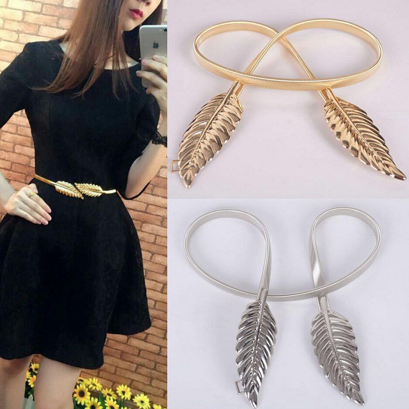 Đai lưng thiết kế kiểu lá cây độc đáo đẹp mắt