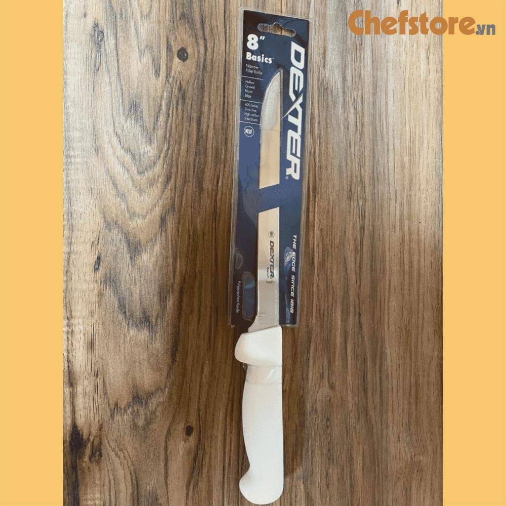 Dao Phi Lê Lọc Thịt 💥 Lưỡi Cứng Bản Hẹp Thép High Carbon, Chất Lượng Tốt, Dexter Russel, Sản xuất tại Nhật