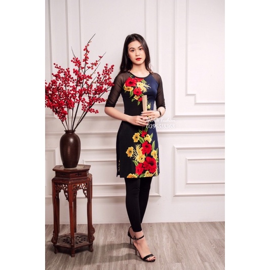 Áo dài cách tân trung niên, áo dài cách tân . cho quý bà