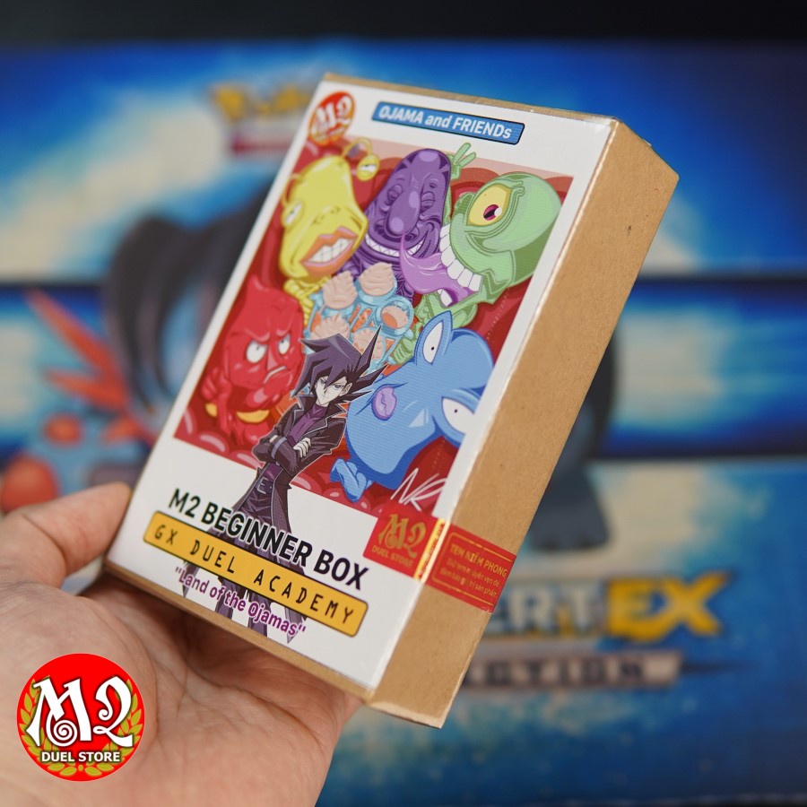 Hộp thẻ bài Yugioh M2 Beginner Box - GX DUEL ACADEMY Deck Speed Duel - Land of the Ojamas