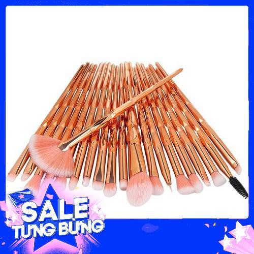 HOT  Bộ 20 cây cọ trang điểm- Set trang điểm 20 cây cọ SIÊU RE