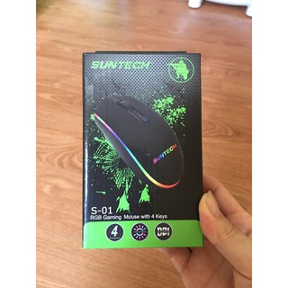CHUỘT LED GRB SUNTECH S_01