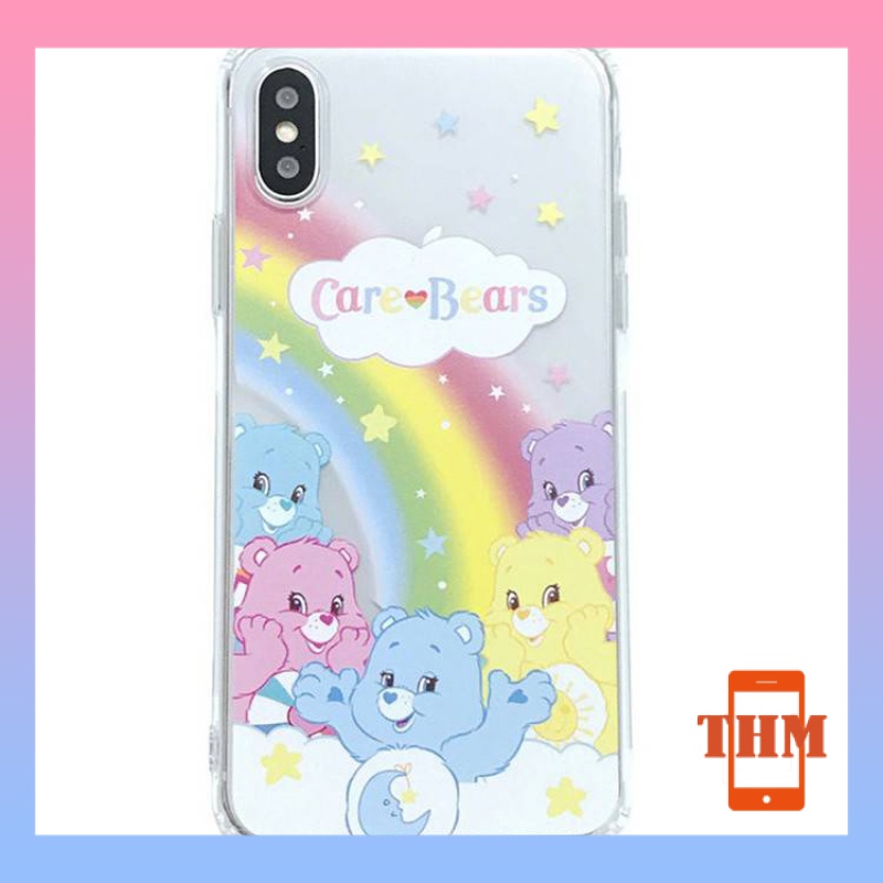 Ốp Điện Thoại Hình Gấu Cầu Vồng Cho iPhone 6/6S/6splus/se/7/7plus/8/8plus/X/xs/xsmax/11/12/13/Pro/Pro Max-309