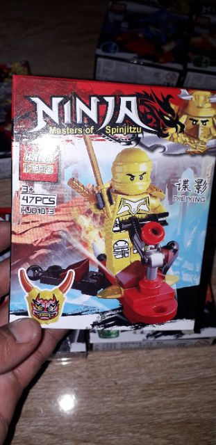 Lắp ráp 1 hộp LegoNinjago master HJ018
