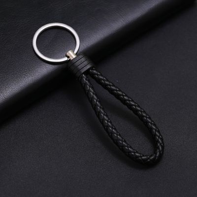 Móc Khóa Dây Da Bện Thủ Công Chất Lượng Cao Sáng Tạo Đa Ứng Dụng