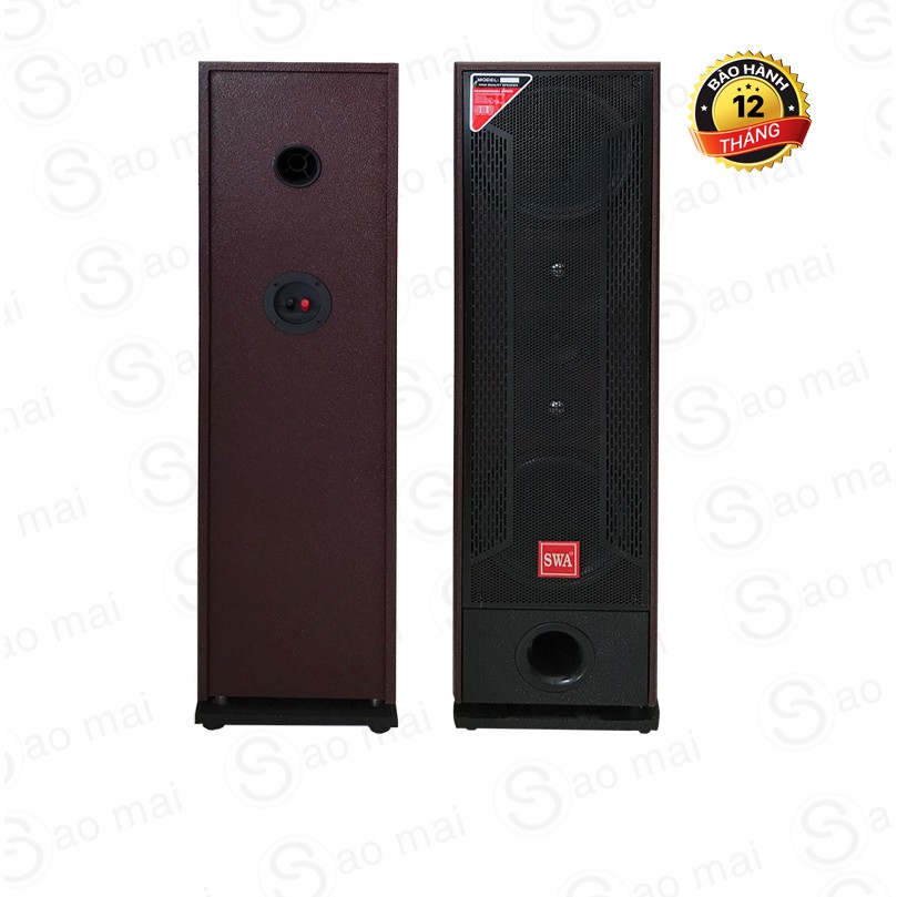 Loa Đứng 4 bass 25cm, Loa Cây KaraOke Nghe Nhạc Hàng Cao Cấp SWA HD-322 ( Full sơn )