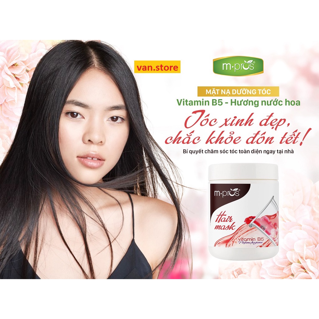 Hấp Dầu Siêu Dưỡng M.Pros / Mặt Nạ Dưỡng Tóc M.Pros - Hương Nước Hoa - 600g
