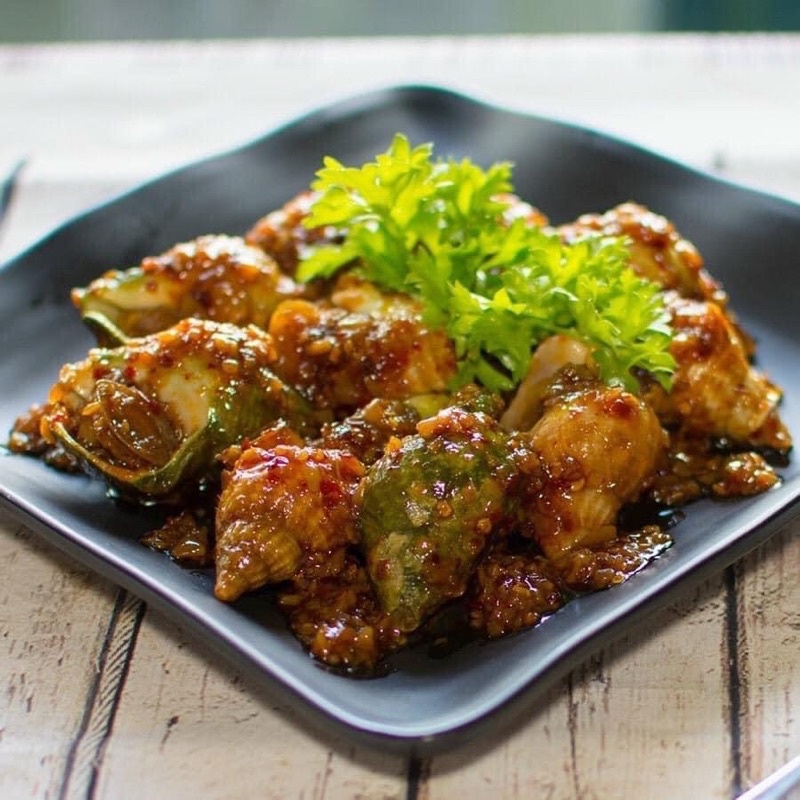 [HỎA TỐC SG] Ốc bulot Pháp (Bullot) lớn tươi ngon hấp sả rang muối 500g