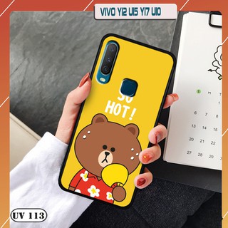 Ốp lưng điện thoại Vivo U10/ Y17  - lưng nhám viền dẻo