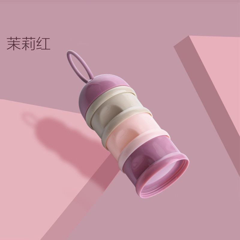 Hộp Đựng Sữa Bột 3 Tầng Mini Tiện Dụng Cho Bé