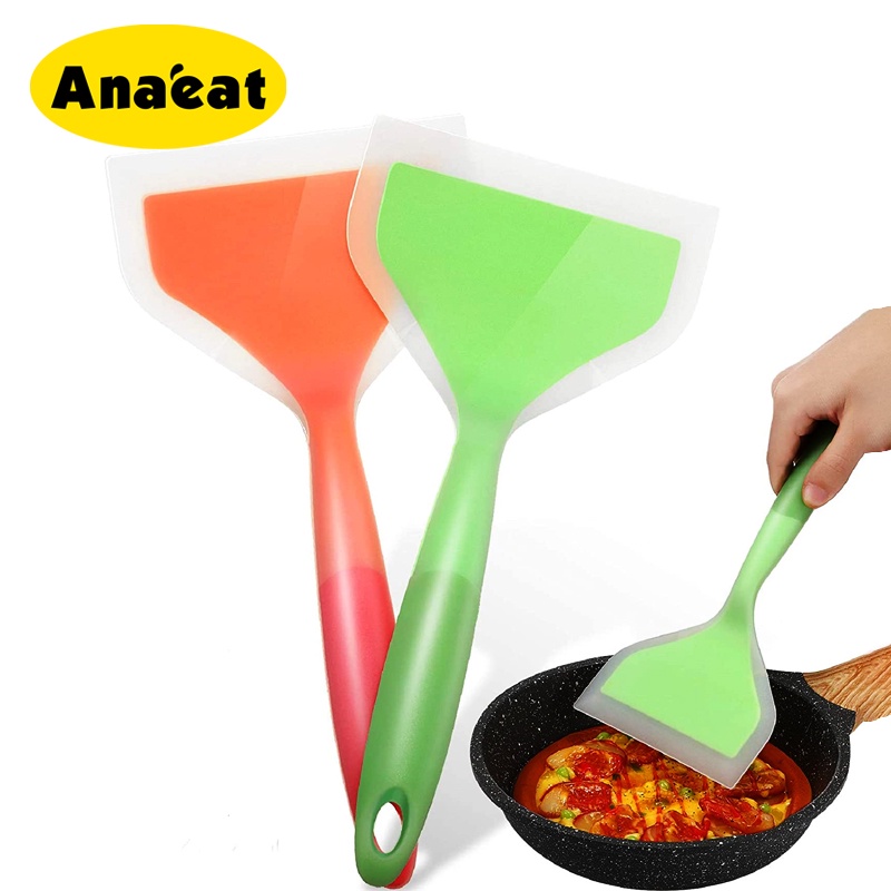 1 xẻng Silicone chống dính dùng nấu ăn tiện lợi