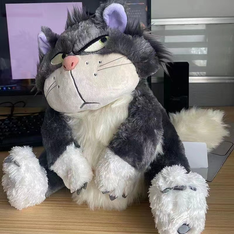 Thú Nhồi Bông Hình Mèo Lucifer Disney Cỡ 30/50cm