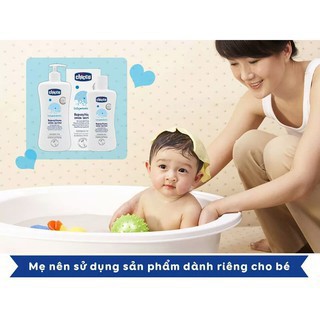 Sữa tắm gội chiết xuất Yến Mạch Hoa cúc 0m+ Chico - Chăm sóc cơ thể bé