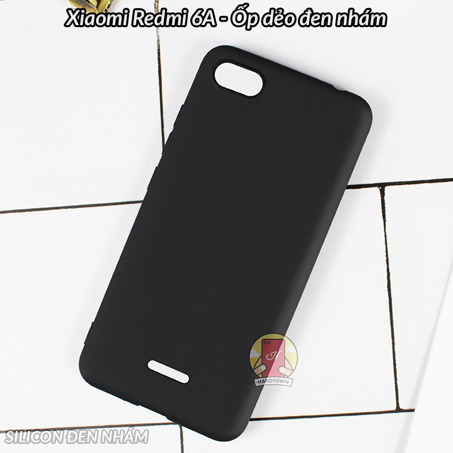 Ốp dẻo đen nhám chống trầy Xiaomi Redmi 6A