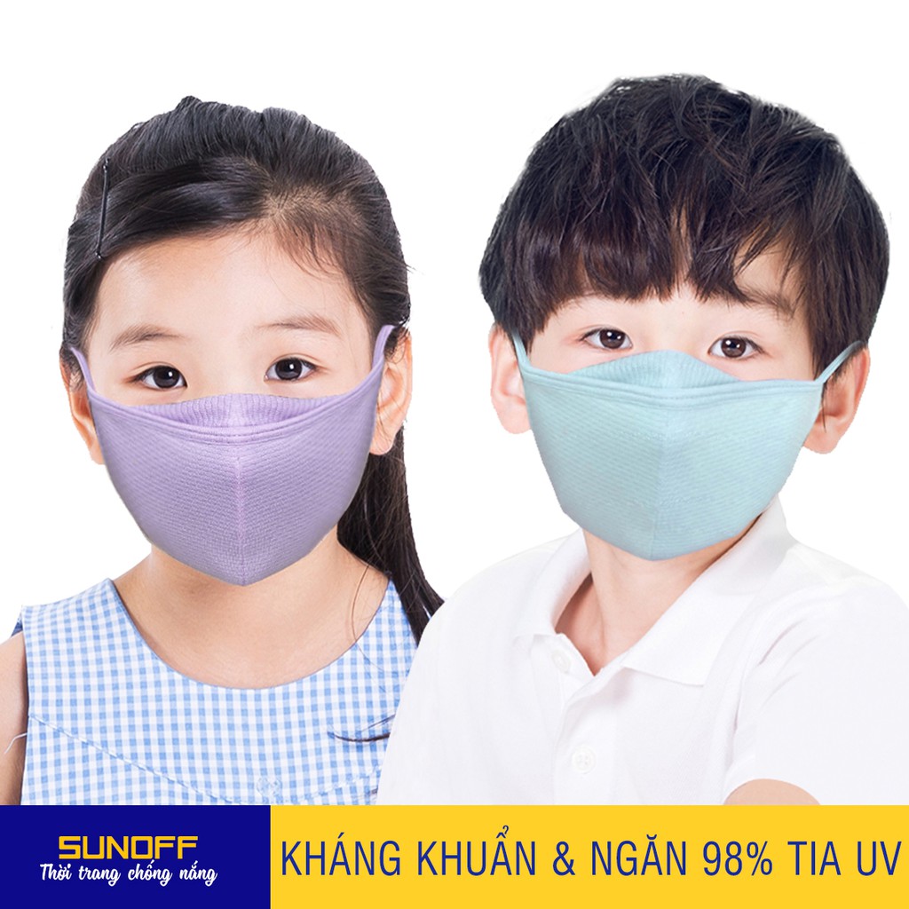 Khẩu Trang Bé Trai & Bé Gái (5T-12Tuổi): Kháng Khuẩn - Ngăn 98% Tia UV