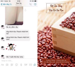Bột Đậu Đỏ Sữa Non