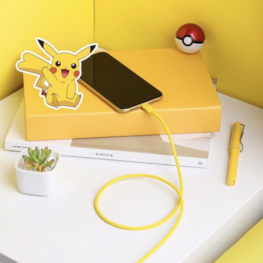 Dây cáp Anker POKEMON A8632 Powerline II USB-C to Lighting sạc nhanh 18W ipad ipod iphone 8 X XS XR 11 12 Pro max