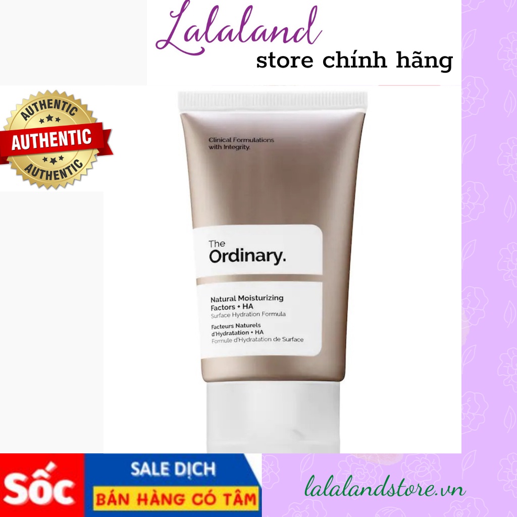 The Ordinary Natural Moisturizing Factors + HA 100ml kem dưỡng ẩm nhẹ