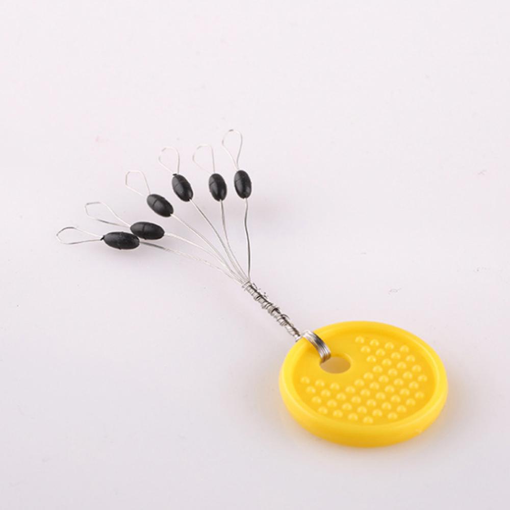 Bộ 60 Phao Câu Cá Bằng Cao Su Hình Trụ Chất Lượng Cao